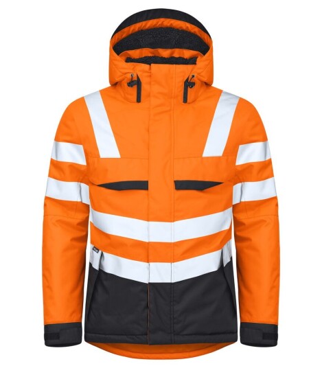 Projob 6425 Fôret Funksjonsjakke En Iso 20472 Klasse 3 Orange Black Xs