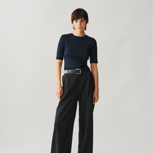 Julie Josephine Marianne Rib - Navy Blå XS