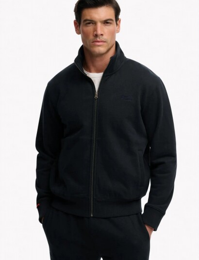 Superdry Essential Logo Track Top Navy M