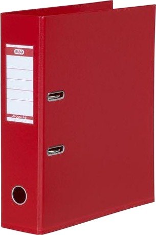 ELBA Strong-Line brevordner A4 80mm rød