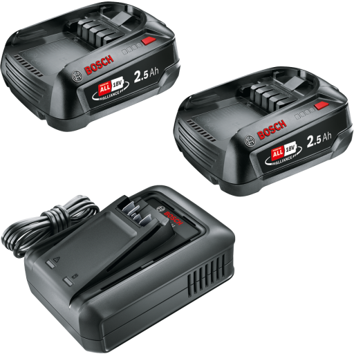 Bosch Batterisett 18V 2x2.5Ah M/Lader AL18V-44