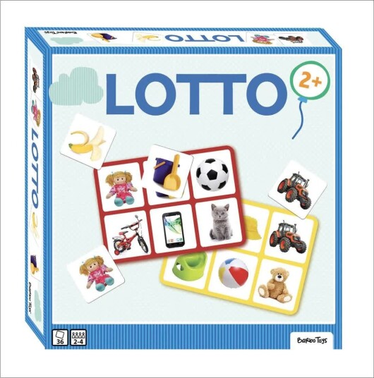 Barbo Toys My First Lotto Multi/patterned ONE SIZE