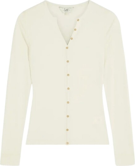 Lee Jeans Ls Henley Cream S