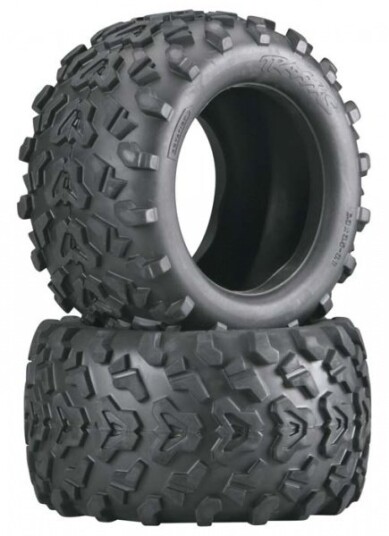 Traxxas 4973 3.8" Tires T-Maxx 3.3 2