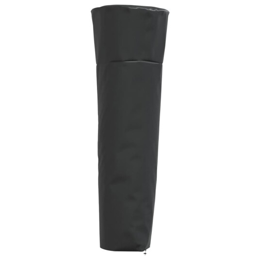  Pyramideformet varmeovntrekk svart 86x47x241 cm 420D oxford