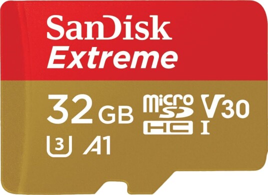 SanDisk Extreme ActionCam microSD/SD-card - 100/60MB - 32GB