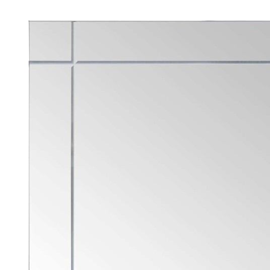 vidaXL Veggspeil 100x60 cm glass vidaXL Veggspeil 100x60 cm glass