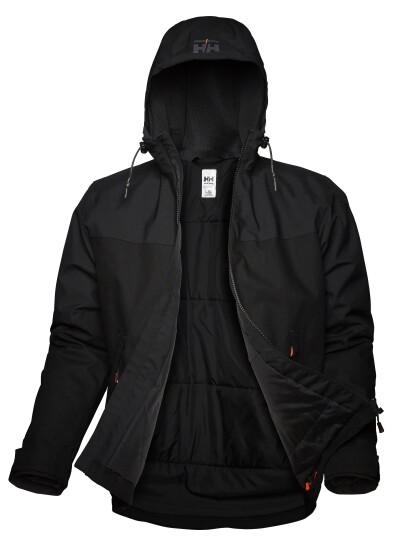 Helly Hansen Workwear Oxford 73290_990 Vinterjakke svart Str. 2XL, Klær