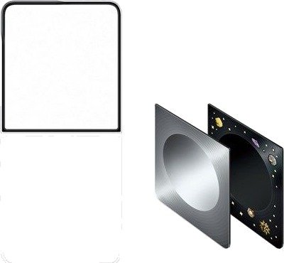 Samsung Galaxy Z Flip8 Flipsuit Magnet Case - Black