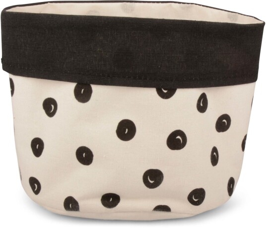 Form Living Oppbevaringskurv Prick Stor Beige/Svart Del 1/2