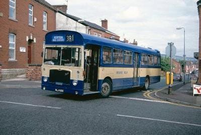 Buses In Greater Manchester In The 1990s Av Howard Wilde