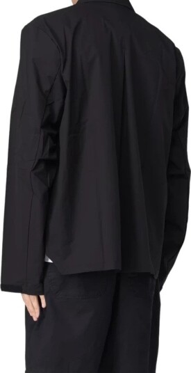 RAINS Mito Lightweight Overshirt Black