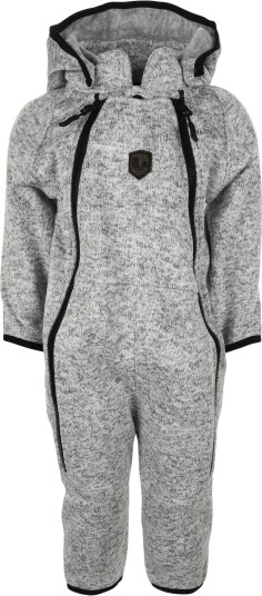 Lindberg Kids' Bormio Babyoverall 86, Grey Melange