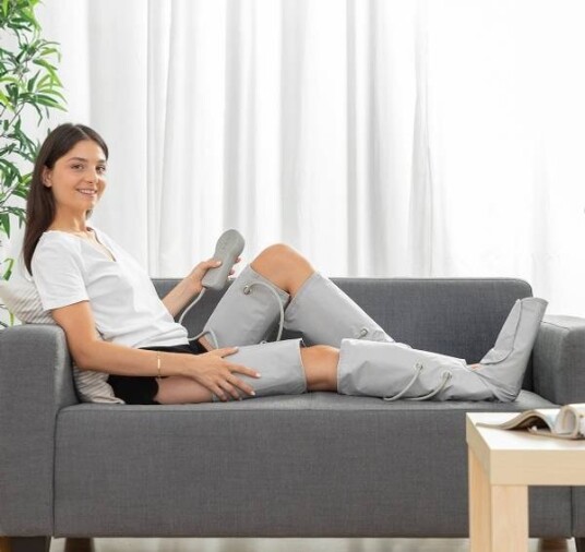 Innovagoods Benmassasjeapparat pneumatisk trykkterapiteknikk