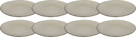 Nordic Sand Plate 26 cm 8 Pcs