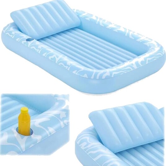 Bestway 43838 Bademadrass med ryggstøtte