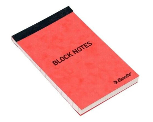 Esselte block notes 65 x 105 mm 50 sheets