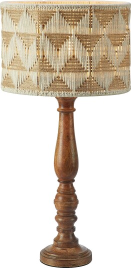 Markslöjd Bordlampe Ano 1L 62,5cm Beige Bordlamper