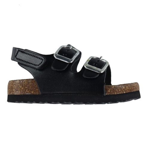Name It Black Filbert Sandal 26