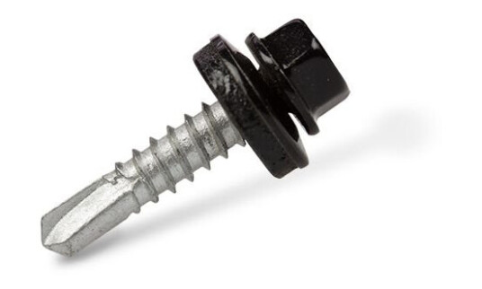 Ejot 860531 Byggskrue JT2 stål 1–4 mm 5,5 x 25 mm 250-pakning HVIT 9010 Innfesting