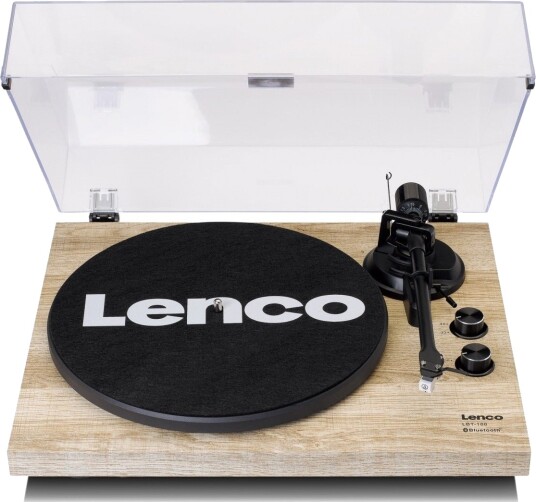 Lenco LBT-188 Helautomatisk Platespiller med Bluetooth i Furu