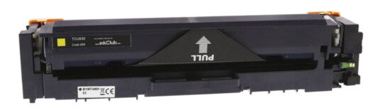 inkClub TCU830 Tonerkassett, erstatter Canon 045H, gul, 2.200 sider