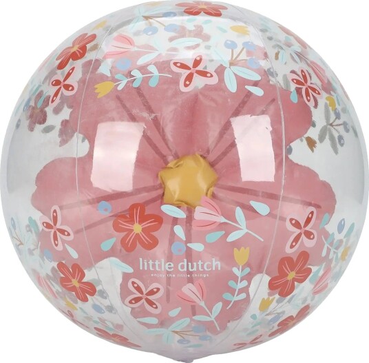 Little Dutch Badebold Pink Flowers 3D Pink