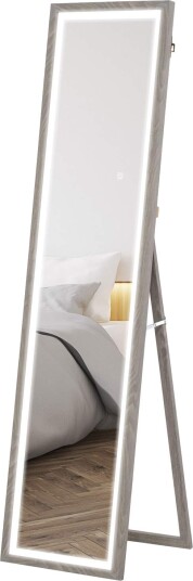 LED speil i full lengde 40x160 cm Touch Control kan dimmes LED speil i full lengde 40x160 cm Touch Control kan dimmes