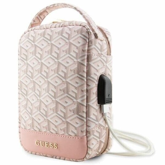 Guess Gcube Stripe Travel Universal Bag Organizer For Tilbeh?r (Rosa)