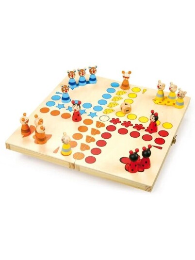 Small Foot Wooden Ludo Animals Small Foot Wooden Ludo Animals
