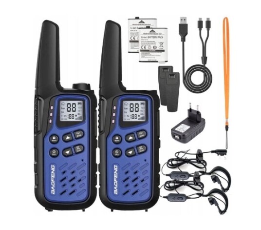 Baofeng Bf-T25e Mørkeblå Walkie-Talkie