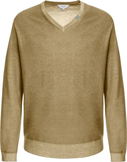 Malo Herre Strikkevarer Beige L,
