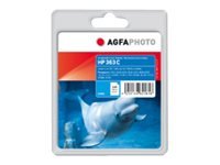 Agfaphoto - 5.5 Ml - Cyan - Kompatibel - Blekkpatron (Alternativ For: Hp 363 Hp C8771ee) - For Hp Photosmart 31Xx 82Xx C5100 C5170 C5175 C5190 C5194 C6100 C6150 C6175 C7100