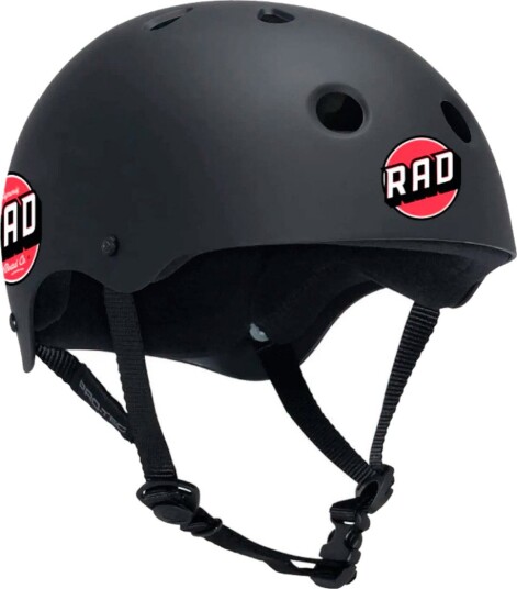 Skatehjelm Rad Board Co. RAD Skaterhjelm L svart