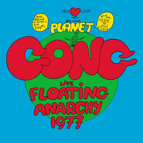 Planet Gong Live Floating Anarchy 1977 LP/Vinyl Planet Gong Live Floating Anarchy 1977 LP/Vinyl