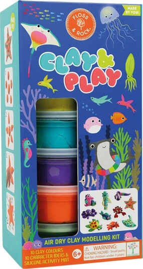 Floss & Rock | Ocean Clay & Play | 24X18X5