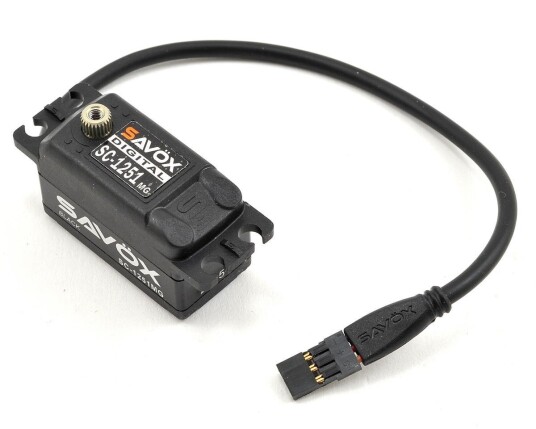 Savöx Servo SC-1251MG+ Black 0.09 speed/9kg