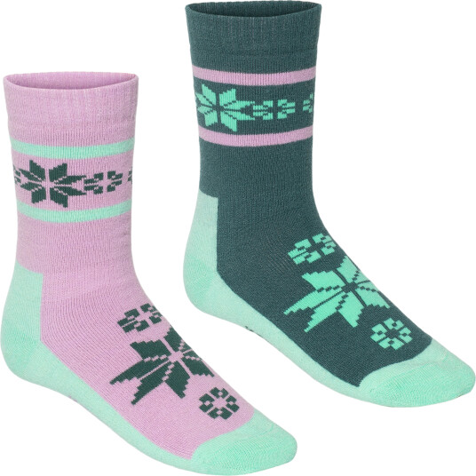 Kari Traa Women"s Rusa Wool Sock 2 pack Lily 36 38