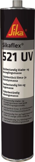 Cutfix Sikaflex 521 UV Fugemasse Grå 300ml Cutfix Sikaflex 521 UV Fugemasse Grå 300ml