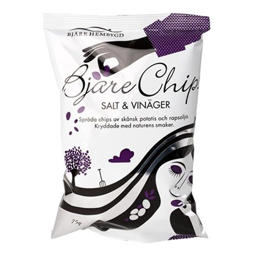 Bjäre Chips Salt & Vinäger 200g Bjäre Chips Salt & Vinäger 200g