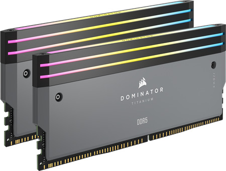 Corsair Dominator Titanium DDR5 Gaming RAM Light Enhancement Kit med RGB