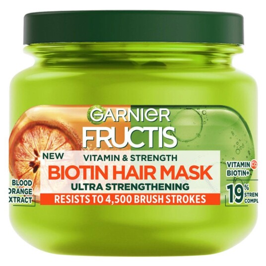 Garnier Hårpleie Garnier Fructis Vitamin & Strength Biotin Hair Mask 320ml