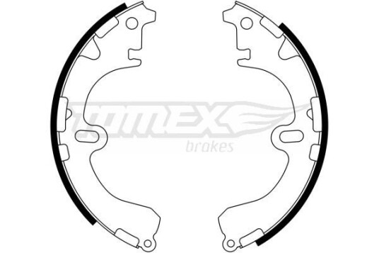 Bremsesko sett TOMEX Brakes TX 23 34