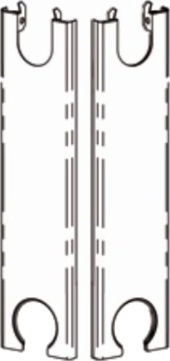 Stelrad radiator endelokksett T22 H200 Hvit Stelrad radiator endelokksett T22 H200 Hvit
