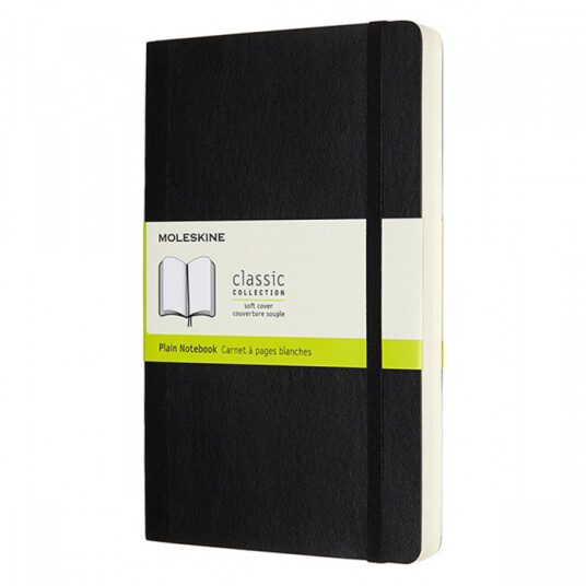 Moleskine Classic Soft Cover Expanded Black Ruled