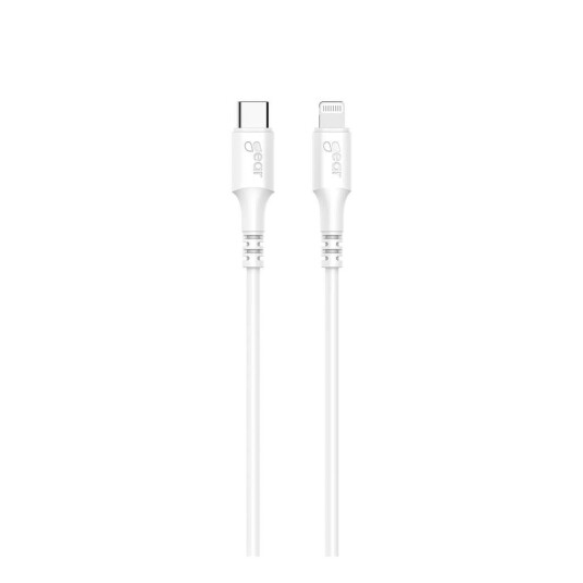 Gear kabel Usb c Til Lightning C94 0,5m Mfi kabel Hvit