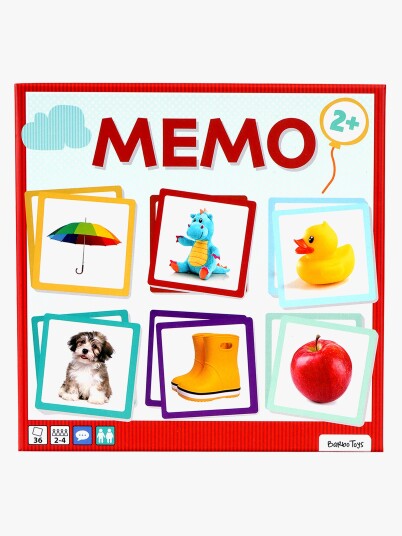 Barbo Toys Mitt Første Memo - Barnespill med Ekte Bilder Barbo Toys Mitt Første Memo - Barnespill med Ekte Bilder