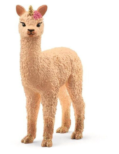 Schleich Lama Enhjørningsføll Figurer - H 8,3 cm