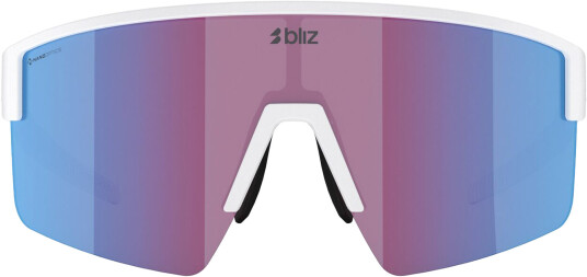 Bliz P004 Nano Nordic Light Sportsbriller Matte White w/ Begonia Violet Blue Multi