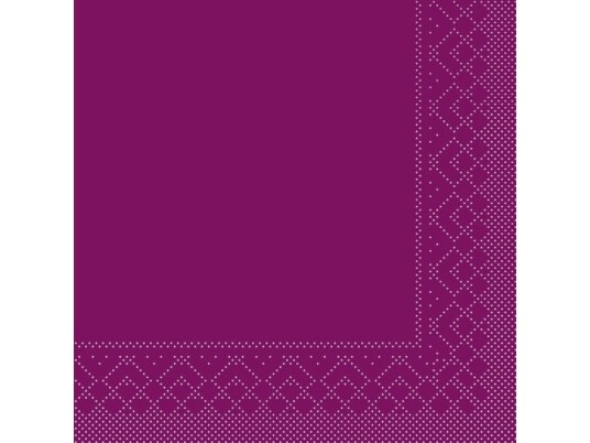 Aubergine Servietter